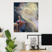 Maria wird von dem Engel besucht Poster (Heimbüro)