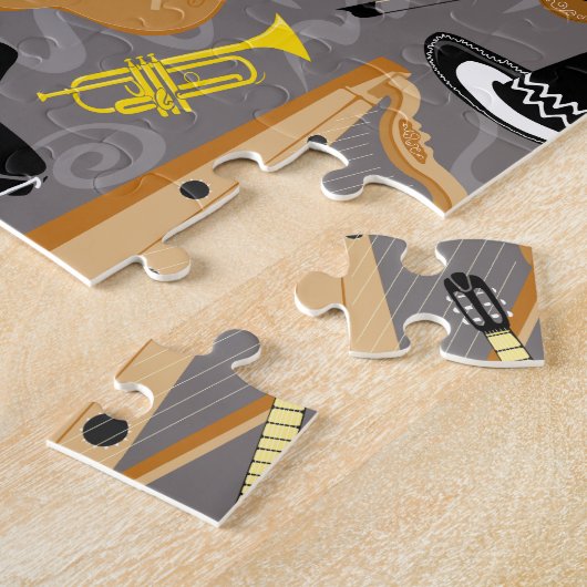 Mariachi Band Fun Puzzle (Seite)