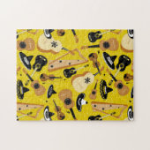 Mariachi Band Instruments Puzzle (Horizontal)