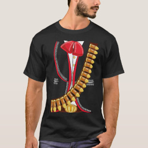 Mariachi Charro Mexican Cinco De Mayo Costume Shir T-Shirt