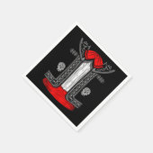 Mariachi Charro Mexican Cinco de Mayo Kostüm Serviette (Ecke)