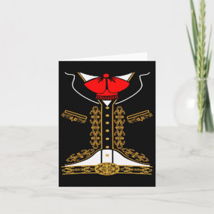 Mariachi-Charro-Mexikanischer-Kostüm Für Cinco De  Karte
