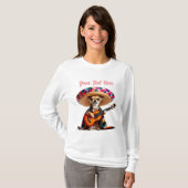 Mariachi Chihuahua Serenade T-Shirt (Vorne ganz)