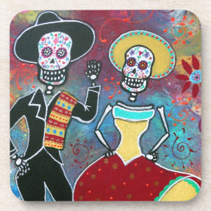 MARIACHI DIA DE LOS MUERTOS BAILAR GETRÄNKEUNTERSETZER