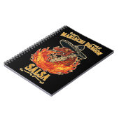 Mariachi Dragon Salsa Notizblock (Linke Seite)