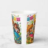 Mariachi Fiesta  Pappbecher (Links)