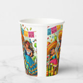 Mariachi Fiesta  Pappbecher (Rechts)