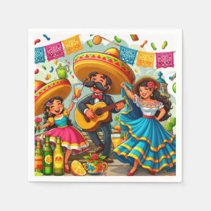 Mariachi Fiesta Serviette