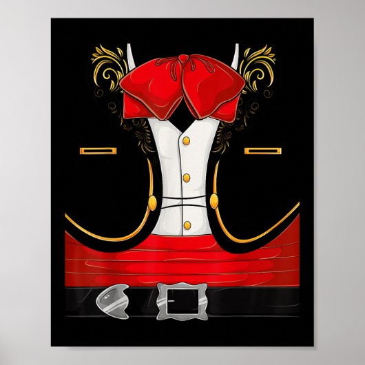 Mariachi Halloween-Kostüm Charro Cinco De Poster (Vorne)