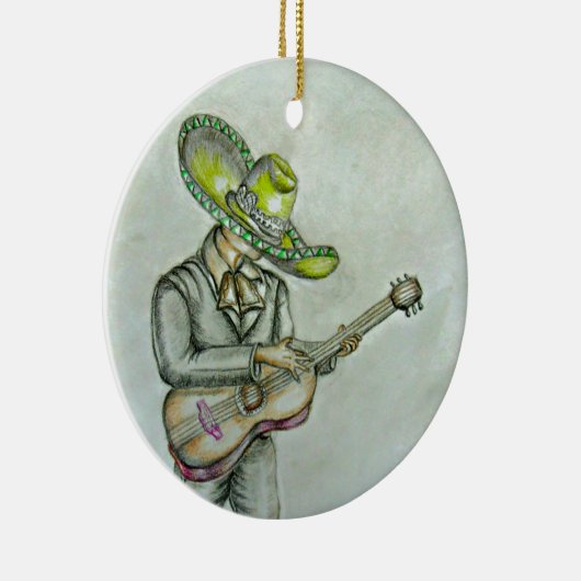 Mariachi Keramikornament (Rechts)