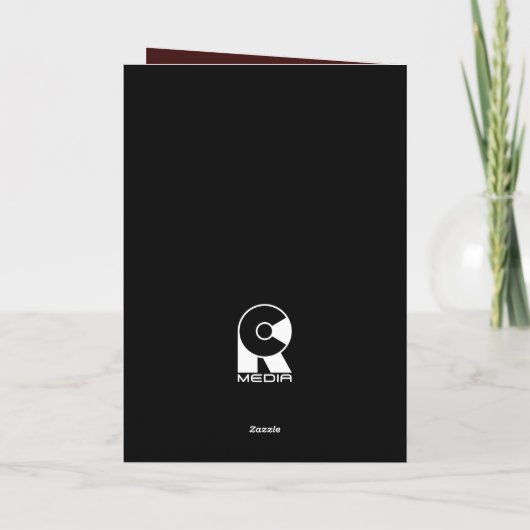 Mariachi Kitten Dankeskarte (Rückseite)