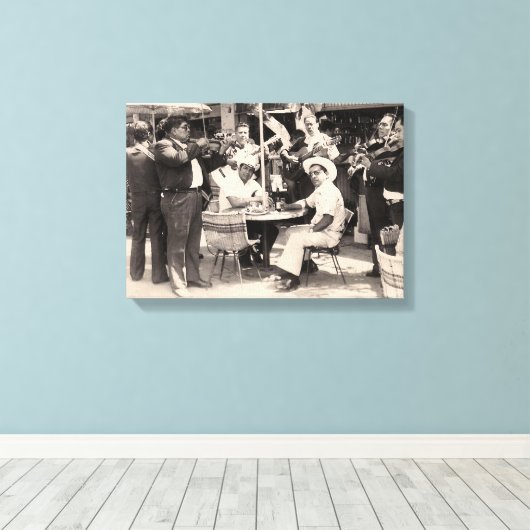 Mariachi Leinwanddruck (Insitu (Holzboden))