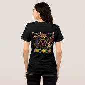 Mariachi magic nights black Tri-Blend shirt (Rückseite voll)