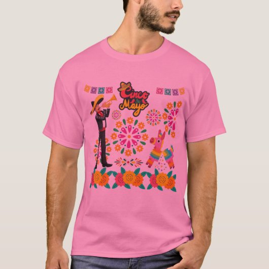 Mariachi magic nights pink T-Shirt (Vorderseite)