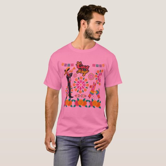 Mariachi magic nights pink T-Shirt (Vorne ganz)