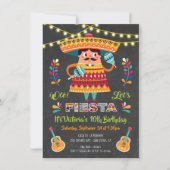 Mariachi Mexcian Fiesta Einladung zur Geburtstagsp (Vorderseite)