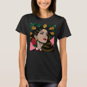 Mariachi Mexicana Mes Patrio Musica Pop Art T-Shirt (Vorderseite)