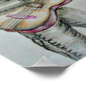 Mariachi mit Gitarre Poster (Ecke)