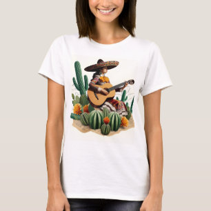 Mariachi Muse: Gitarrist bei Frauen T-Shirt