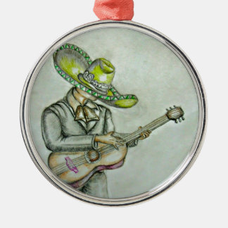 Mariachi Ornament Aus Metall