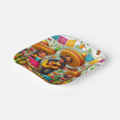 Mariachi Pappteller (Gewinkelt)