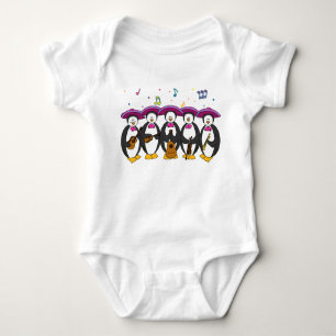 Mariachi-Pinguin-Baby-Ausstattung Baby Strampler