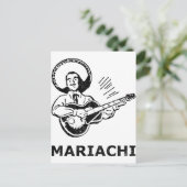 Mariachi Postkarte (Stehend Vorderseite)