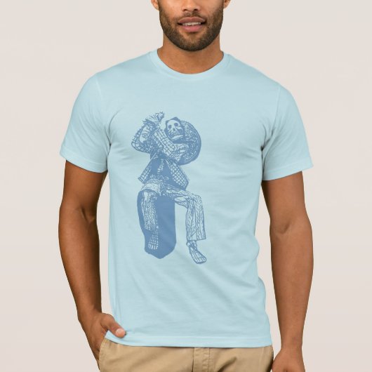 Mariachi-Schädel T-Shirt (Vorderseite)