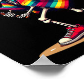 Mariachi Skeleton Baseball Cinco De Mayo Mexican S Poster (Ecke)