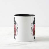 Mariachi Skeleton Groove 03 Tasse (Zentrum)