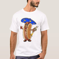 Mariachi-Würstchen in einem Sombrero