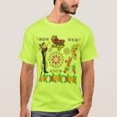 Mariachi Zaubernächte blassgrün T-Shirt (Vorderseite)