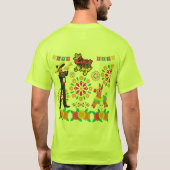 Mariachi Zaubernächte blassgrün T-Shirt (Rückseite)