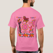 Mariachi Zaubernächte pink T-Shirt (Rückseite)
