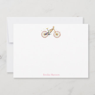 Mariah Bike Personalisierte Note Card Dankeskarte