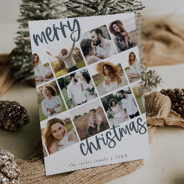 MARIAH Blue Fun Family Multi Foto Weihnachten