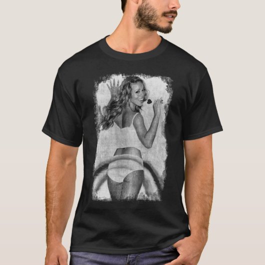 Mariah Carey lustig T-Shirt (Vorderseite)