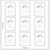 Mariah Mountain Bike Buchzeichen Sticker (Blatt)