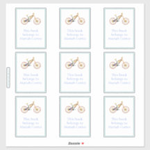 Mariah Mountain Bike Buchzeichen Sticker