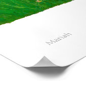 Mariah Mountain Bike Print Poster (Ecke)