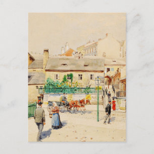 Mariahilfer Bezirk in Wien, Österreich Postkarte