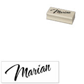 Marian name cursive dekorative Skript-Schriftart Gummistempel (Stempel)