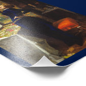 Mariana am Fenster Fotodruck (Ecke)