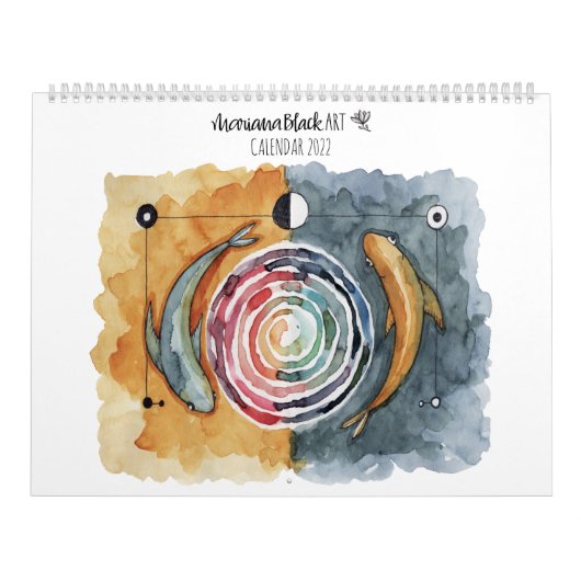Mariana Black Art Calendar Kalender (Titelbild)