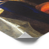 Mariana by John Everett Millais Poster (Ecke)