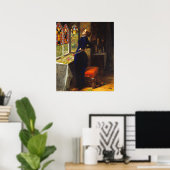 Mariana, c 1851 von Sir John Everett Millais Poster (Heimbüro)