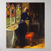 Mariana, c 1851 von Sir John Everett Millais Poster (Vorne)