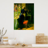 Mariana im geschotteten Grange Poster (Küche)