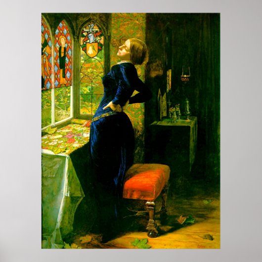 Mariana im geschotteten Grange Poster (Vorne)