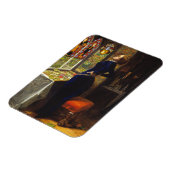 Mariana im moated Grange John Everett Millais Magnet (Linke Seite)